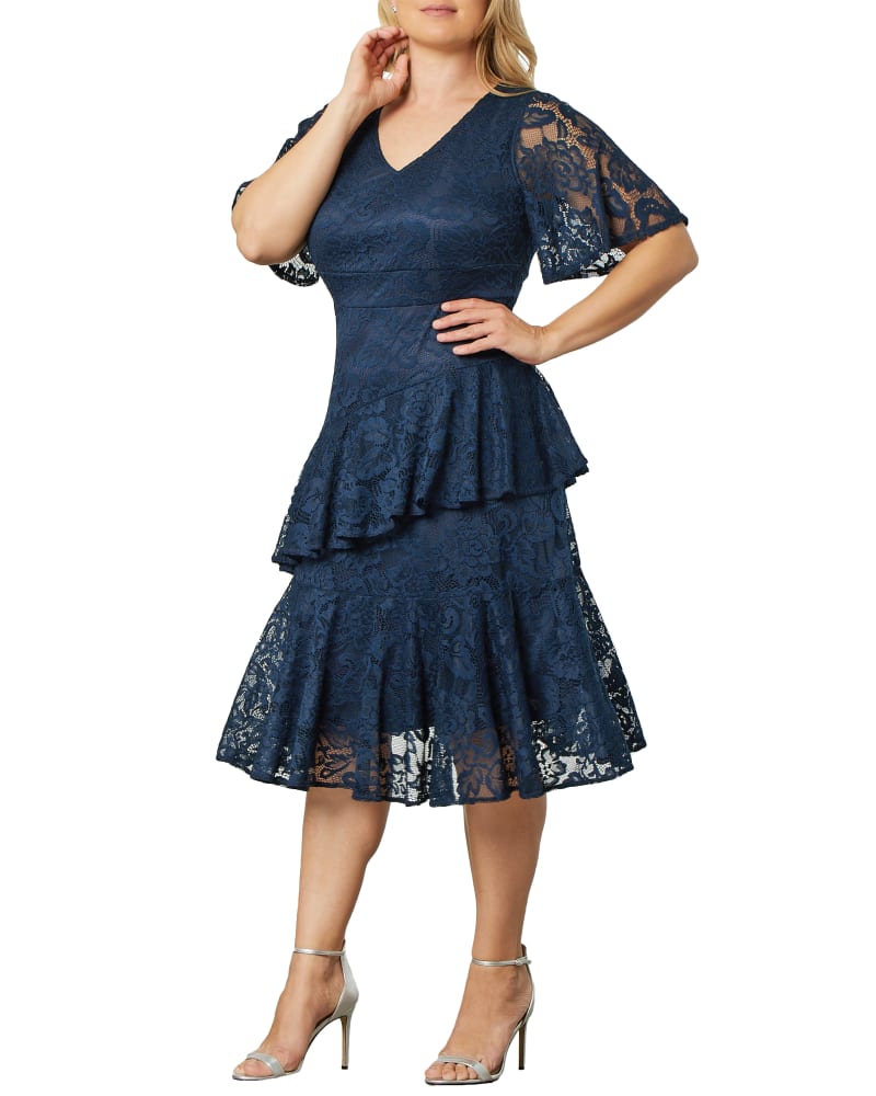 Kiyonna plus size cocktail dresses clearance